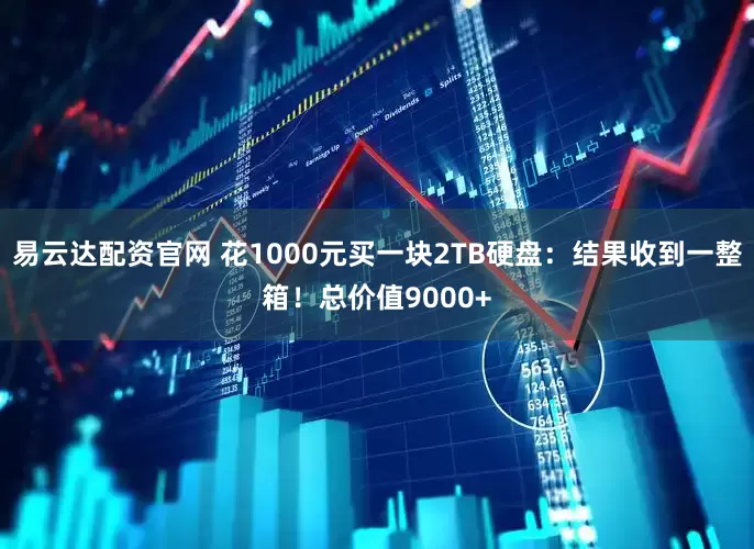 易云达配资官网 花1000元买一块2TB硬盘：结果收到一整箱！总价值9000+